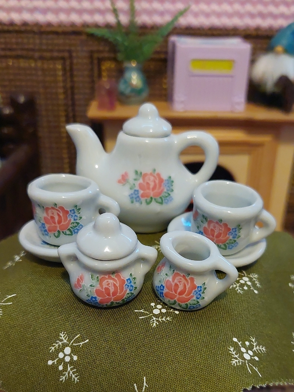 Mini Porcelain Tea Service